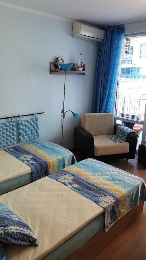 Blue Bay Sea View Apartment เปาโมเรีย ภายนอก รูปภาพ